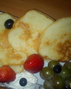 Оладьи творожно-сметанные