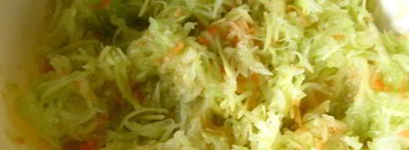 овощные оладьи. Шаг 2