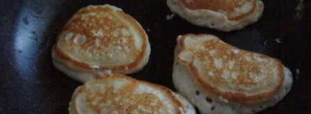 овсяные оладьи на кефире. Шаг 4