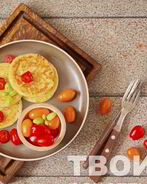 Пышные оладьи из кабачков