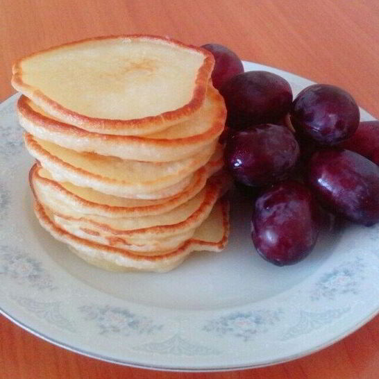 Рецепт пышные оладьи к завтраку