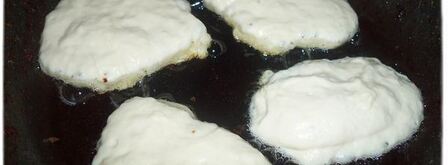 пышные оладьи на сыроватке. Шаг 2