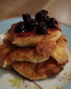 Заварные оладушки