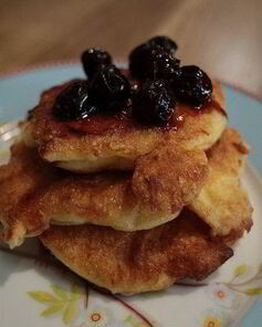 Заварные оладушки