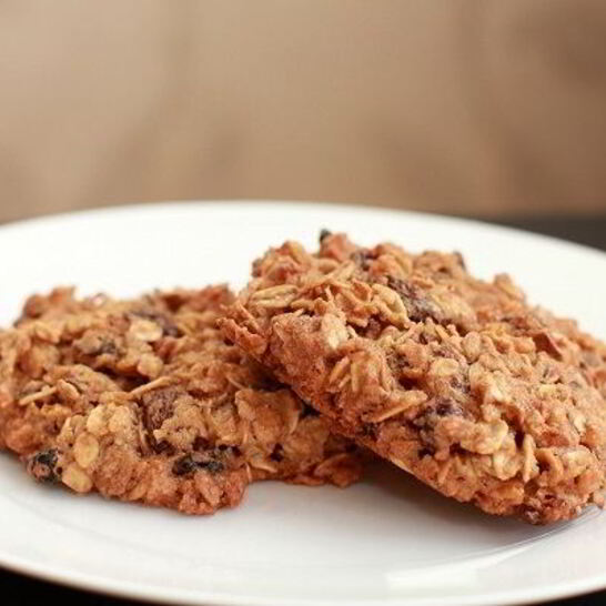 Рецепт банановое печенье с овсяными хлопьями