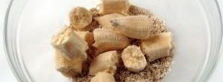 банановое печенье с овсяными хлопьями. Шаг 2