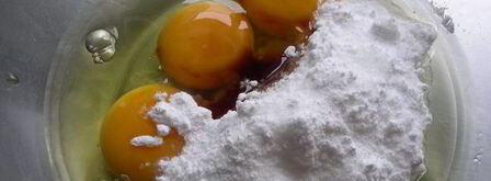 бискотти с белым шоколадом и клюквой. Шаг 2