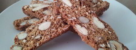 бискотти с овсянкой и медом. Шаг 7