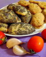 Чесночное печенье