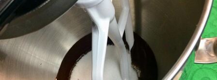 двойное шоколадное печенье с имбирно-кофейными нотками. Шаг 4