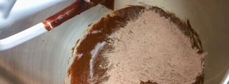 двойное шоколадное печенье с имбирно-кофейными нотками. Шаг 7