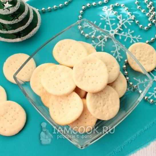 Рецепт галетное печенье