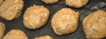 итальянское шоколадно-ореховое печенье с солью. Шаг 5