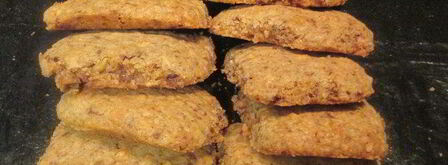 итальянское шоколадно-ореховое печенье с солью. Шаг 6