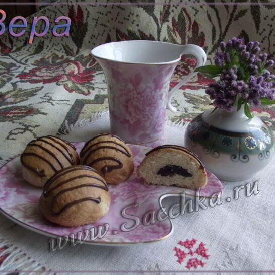 Рецепт медовое печенье шоколадный ручеек