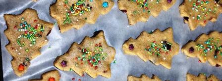 новогоднее овсяное печенье. Шаг 7