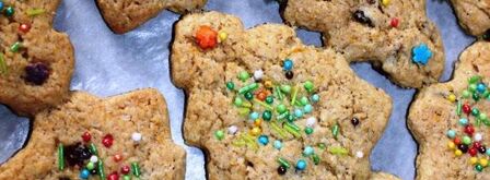 новогоднее овсяное печенье. Шаг 8