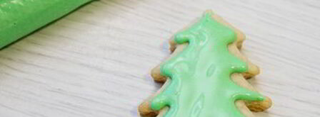 новогоднее сахарное печенье с глазурью. Шаг 22