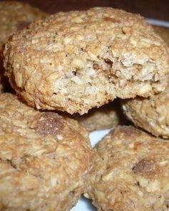 Овсяно-яблочное печенье