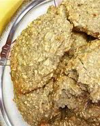 Овсяное печенье с бананом диетическое