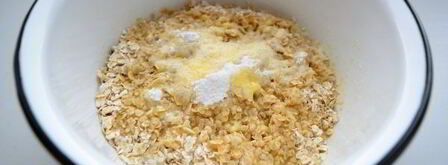 овсяное печенье с финиками и орехами. Шаг 6