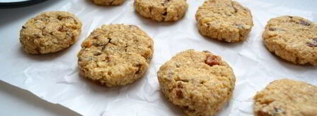 овсяное печенье с финиками и орехами. Шаг 8