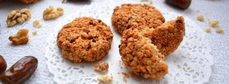 овсяное печенье с финиками и орехами. Шаг 9