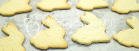 пасхальное печенье пасхальные кролики. Шаг 9