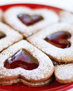 Печенье ко дню Святого Валентина