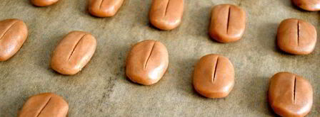 печенье кофейные зерна. Шаг 9