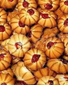 Печенье Курабье с повидлом