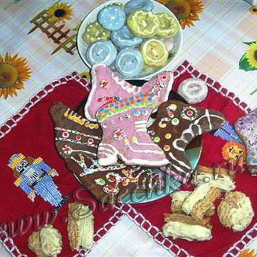 Печенье новогоднее