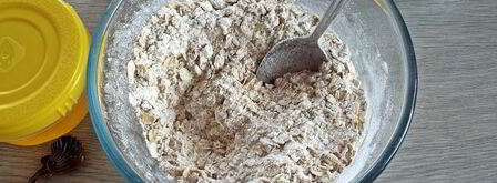 печенье овсяное с медом. Шаг 4