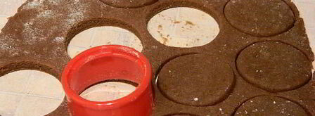 печенье праздничное с сюрпризом. Шаг 2