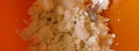 печенье розочки из творожного теста. Шаг 3