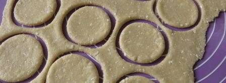 печенье розочки из творожного теста. Шаг 8