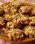 Печенье с бананом и овсяными хлопьями