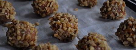 печенье с белым шоколадом и джемом. Шаг 3