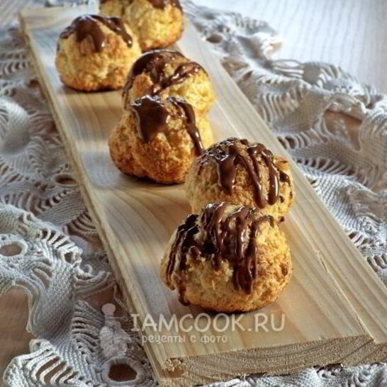 Рецепт печенье с кокосовой стружкой