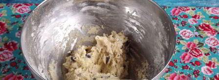 печенье с кусочками шоколада. Шаг 6