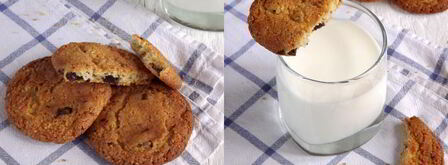 печенье с кусочками шоколада. Шаг 8