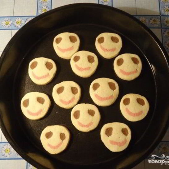 Рецепт печенье улыбка