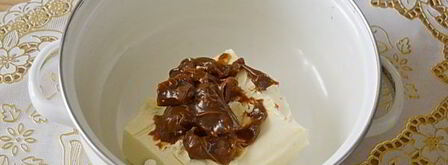 печенье в форме на газу. Шаг 5