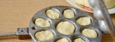 печенье в форме на газу. Шаг 9