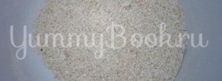 постное овсяно-медовое печенье. Шаг 2