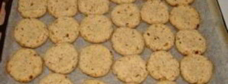 постное печенье с орехами. Шаг 3