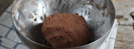 рождественское шоколадное печенье. Шаг 6