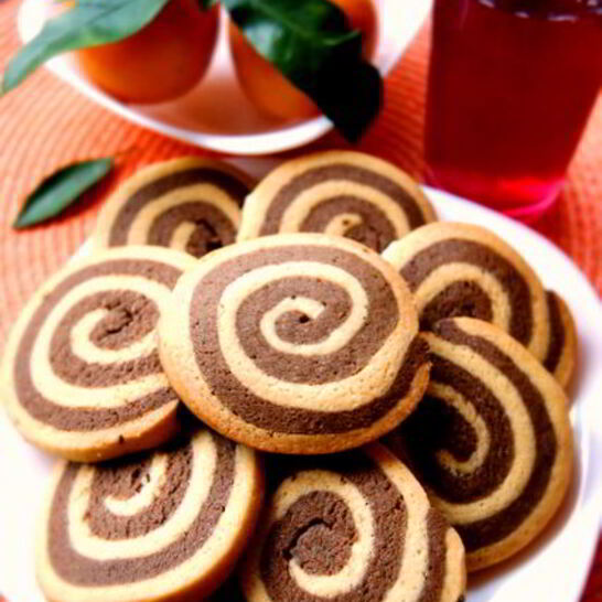 Рецепт серпантин — песочное печенье