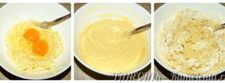 серпантин — песочное печенье. Шаг 3