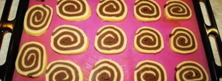 серпантин — песочное печенье. Шаг 11